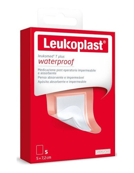 Leukoplast Leukomed T Plus medicazione post-operatoria 7,2x5cm 5pz Leukoplast Leukomed T Plus medicazione post-operatoria 7,2x5cm 5pz