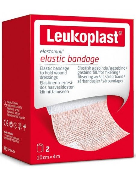 Leukoplast Elastomull Benda Di Fissaggio 4m x 10cm Leukoplast Elastomull Benda Di Fissaggio 4m x 10cm