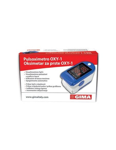 Saturimetro pulsossimetro da dito Oxy-1
