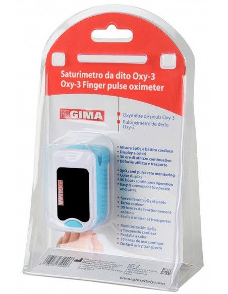 Saturimetro pulsossimetro da dito Oxy-3