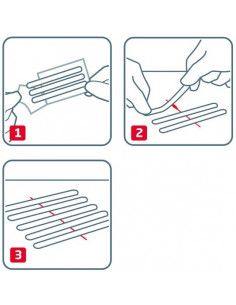 Leukoplast Leukosan Strip cerotto per sutura 0,6x7,5 6pz 2