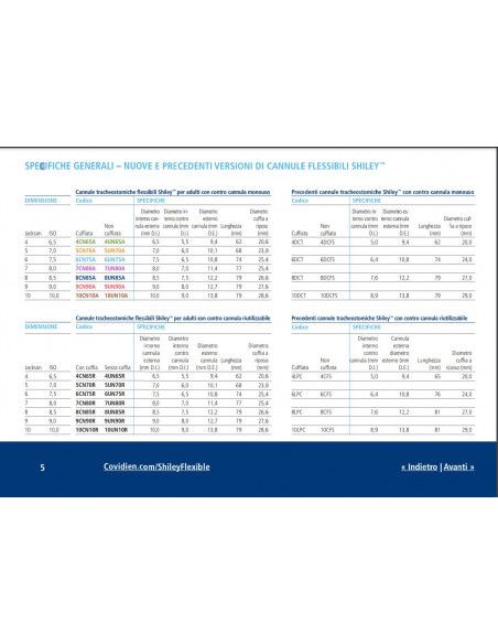 Cannula Tracheostomica SHILEY cuffiata con contro cannula monouso- 1 Pezzo Cannula Tracheostomica SHILEY cuffiata con contro cannula monouso- 1 Pezzo