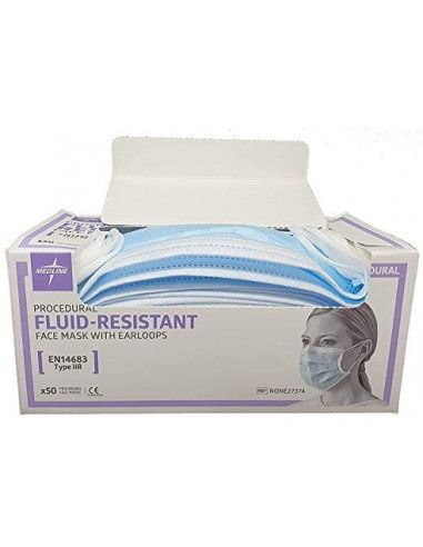 Mascherina Chirurgica monouso 3 strati TIPO IIR EN14683