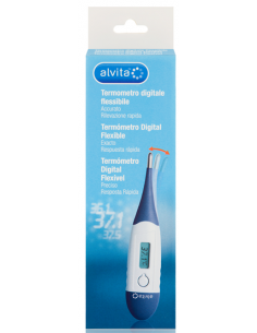 Termometro digitale con punta flessibile Alvita 2