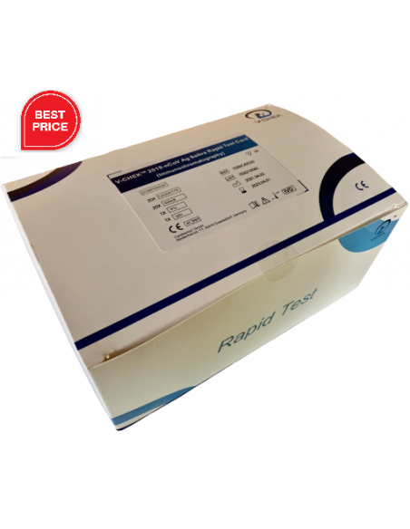 Test rapido salivare "Lollipop" Sars-CoV-2 Covid-19 confezione 20pz - Prezzo al pezzo Test rapido salivare "Lollipop" Sars-CoV-2 Covid-19 confezione 20pz - Prezzo al pezzo