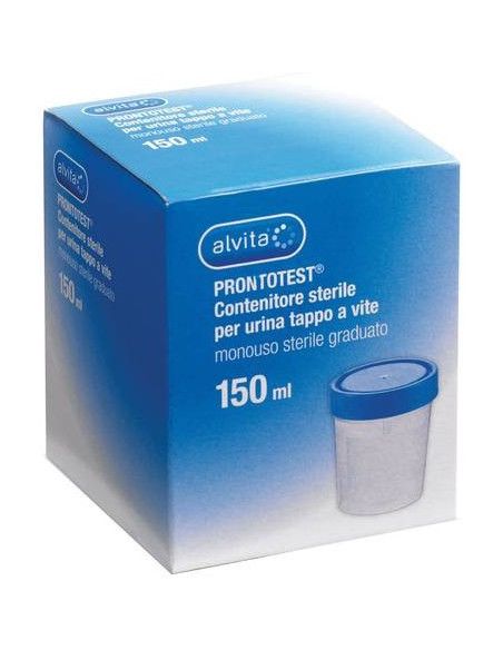 PRONTOTEST Contenitore sterile per urina Alvita 150 ml
