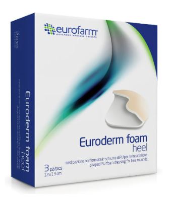 euroderm-foam-heel-medicazione-poliuretano-tallone e piede diabetico