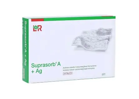 Alginato Medicazione Suprasorb A + Ag
