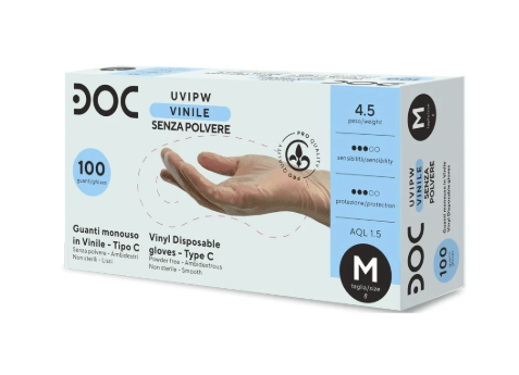 guanti in vinile
