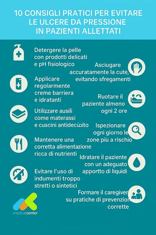 10 consigli pratici per la prevenzione delle piaghe da decubito in pazienti allettati 10 consigli pratici per la prevenzione delle piaghe da decubito in pazienti allettati