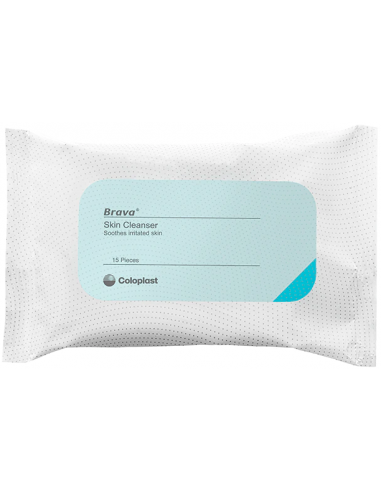 Brava salviette detergenti per stomia 15pz