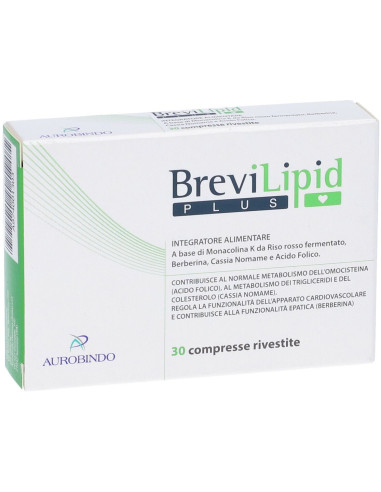 Brevilipid Plus integratore controllo colesterolo 30 compresse