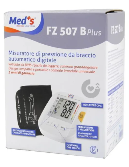 Med's FZ 507 B Plus misuratore di pressione digitale automatico