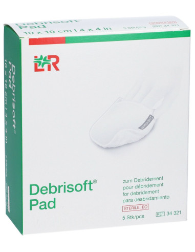 Debrisoft Pad sbrigliamento ferite superficiali croniche e acute 5pz