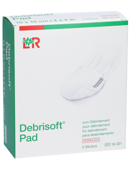 Debrisoft Pad sbrigliamento ferite superficiali croniche e acute 5pz