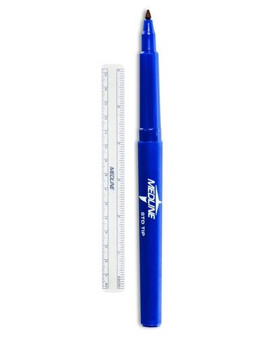 Marcatore dermografico Aspen con righello 1pz