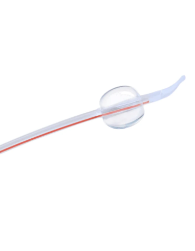 Catetere basse vie urinarie silicone Folysil punta Tieman ch 18 cod. AA9318