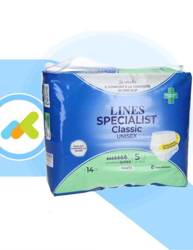 Lines Specialist Classic Pants mutandine assorbenti 14pz