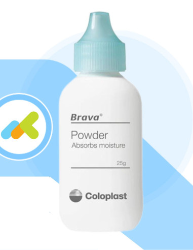 Brava Polvere  Riduce Irritazione da Stomia  Assorbe l'Umidità  25g