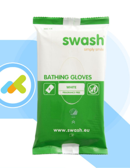 Swash Bathing Gloves non profumato manopola monouso 8pz