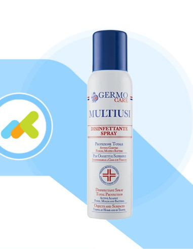 Germo Multiusi | Disinfettante Spray | Protezione Antibatterica Totale | 150ml