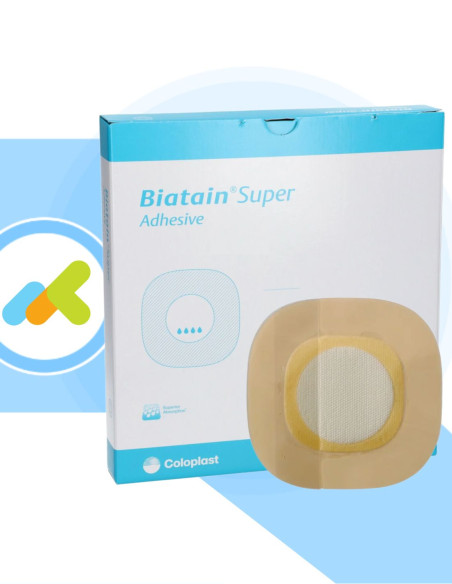 Biatain Super Adesivo medicazione idrocapillare altamente assorbente 10pz
