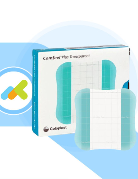 Comfeel Plus Trasparente medicazione in idrocolloidi 20x20 1pezzo