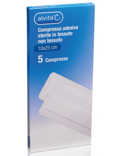Compressa adesiva sterile...
