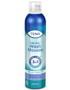 TENA Wash Mousse Schiuma detergente pelli delicate 400ml