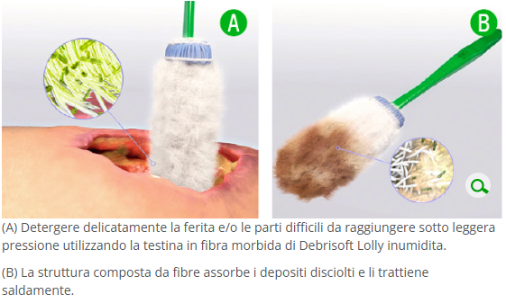 debrisoft lolly applicazione